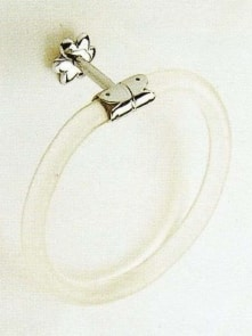 Portasciugamani ad anello Macramè