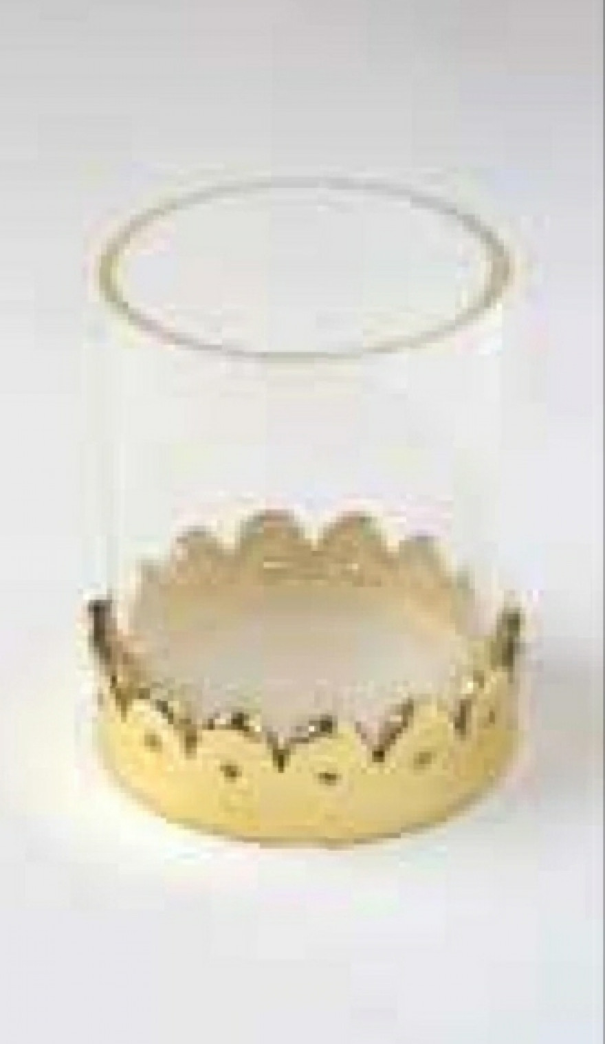 Bicchiere appoggio Macramè