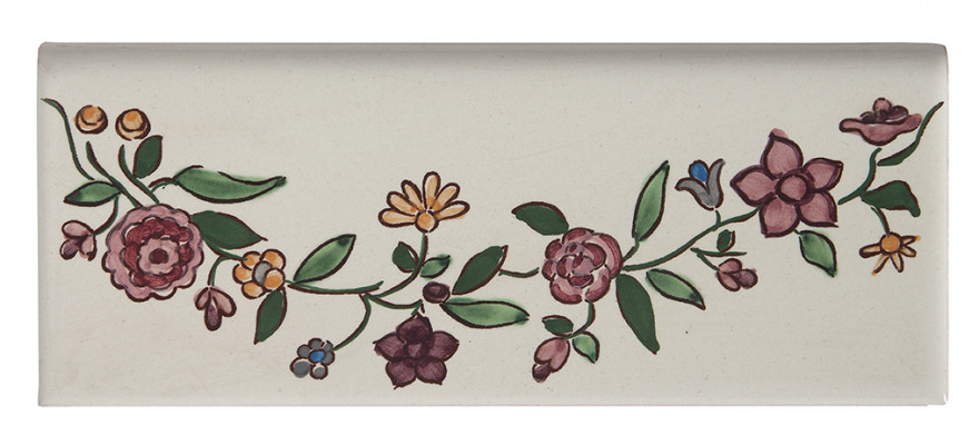 Battiscopa Emily Flower