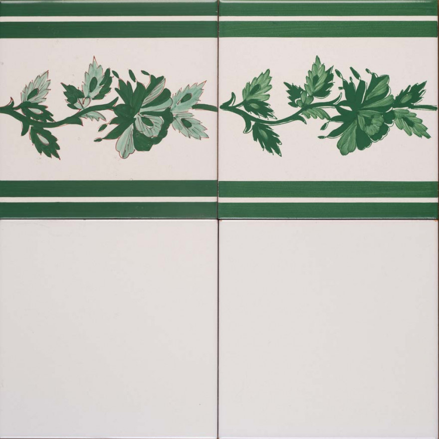 Bianco antico con bordura cachemire 631