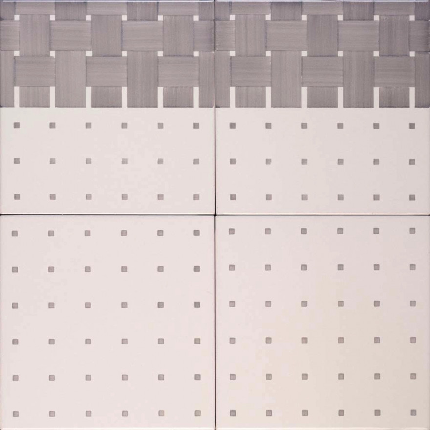 Quadretti 413 con bordura cestone