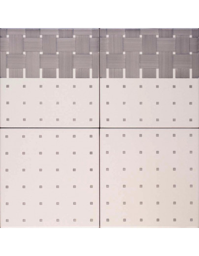 Quadretti 413 con bordura cestone